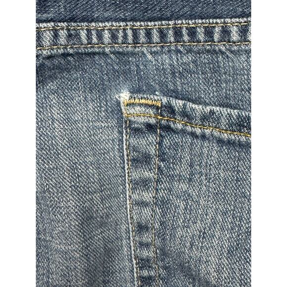7 For All Mankind Men's Austyn Straight Leg Blue Denim Jeans - Size 36x34 *READ* - Picture 4 of 7